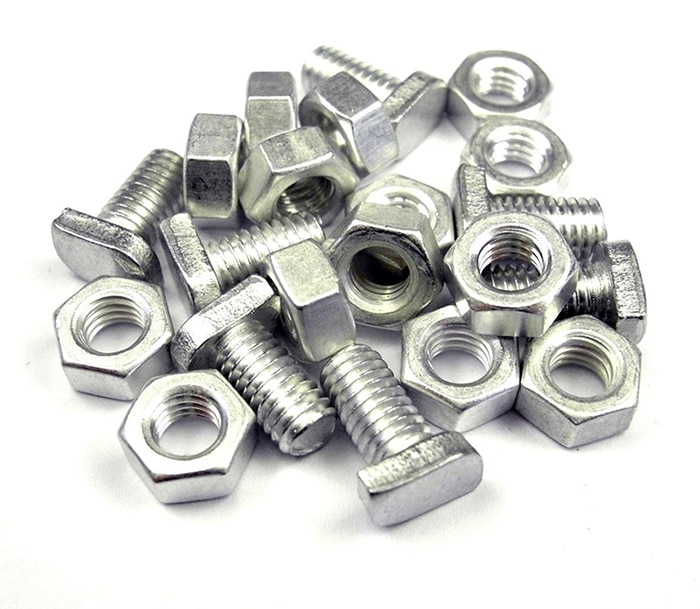 Wood nuts puzzle. Steel nut to Aluminum. 50021161 Nut. Steel nut to Aluminum Welding. Kone Bolt and nut Manufacturer in Finland.